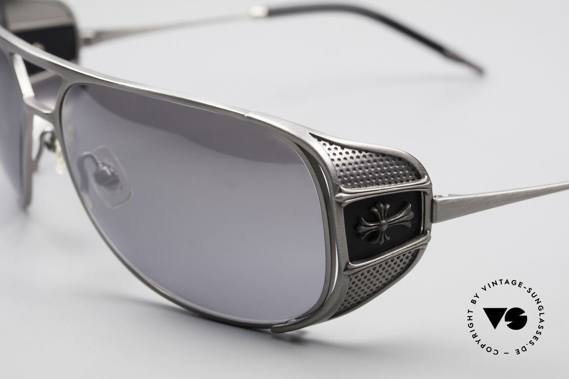 Chrome Hearts Jones From Our Private Collection, flexible spring hinges & 925 Sterling Silver decor, Made for Men