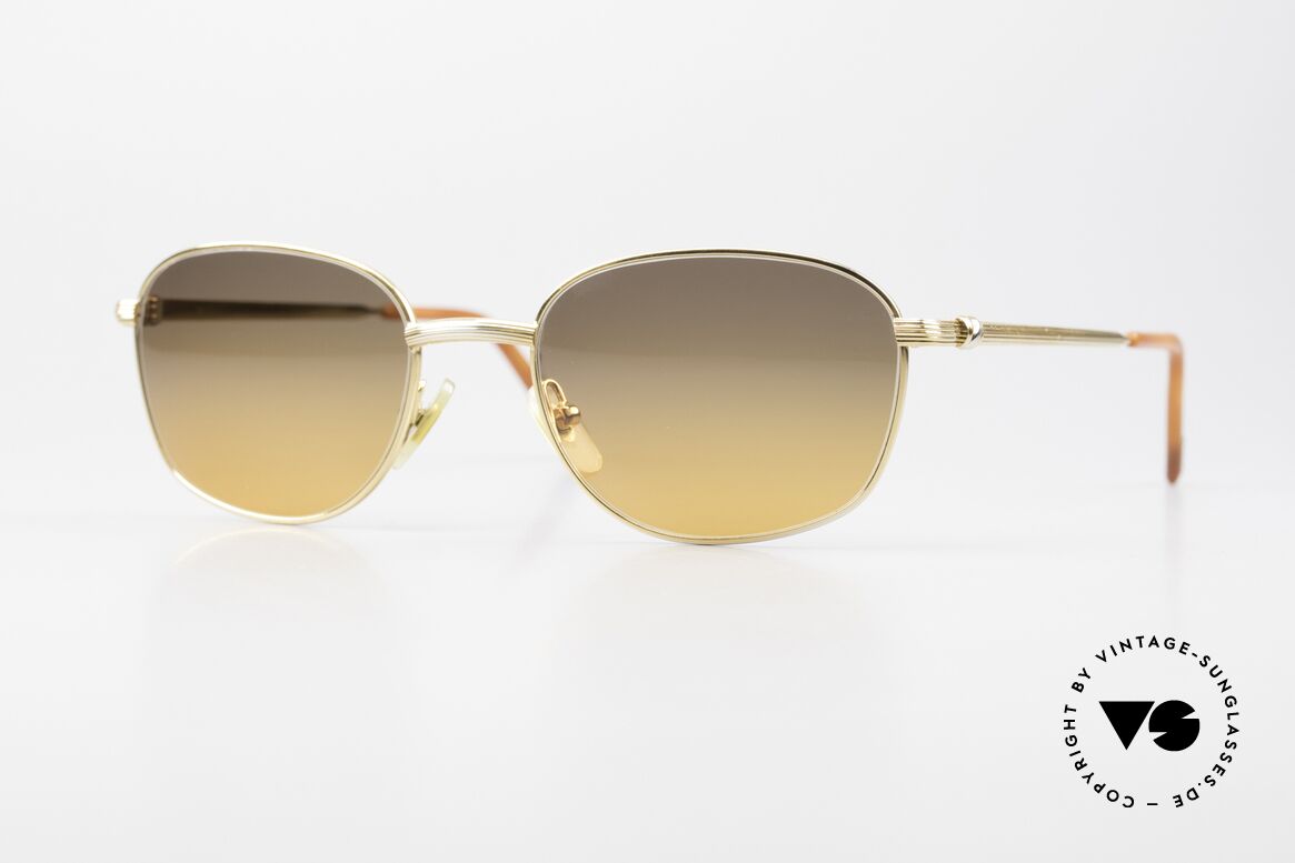Cartier Segur Timeless Luxury Sunglasses 90's, exclusive Cartier design from 1999, size 52°19, 135, Made for Men and Women