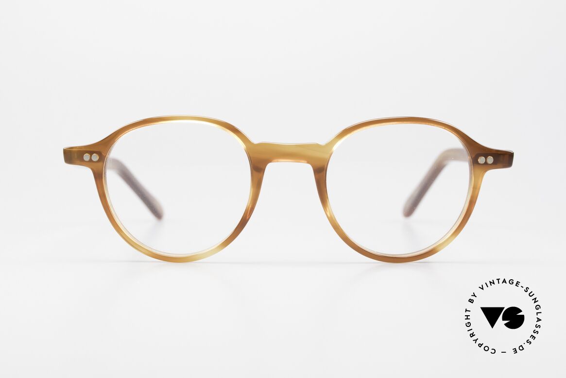 Lesca P1 Panto Glasses Women And Men, LESCA Panto eyeglasses, mod. P1, light tortoise, Made for Men and Women