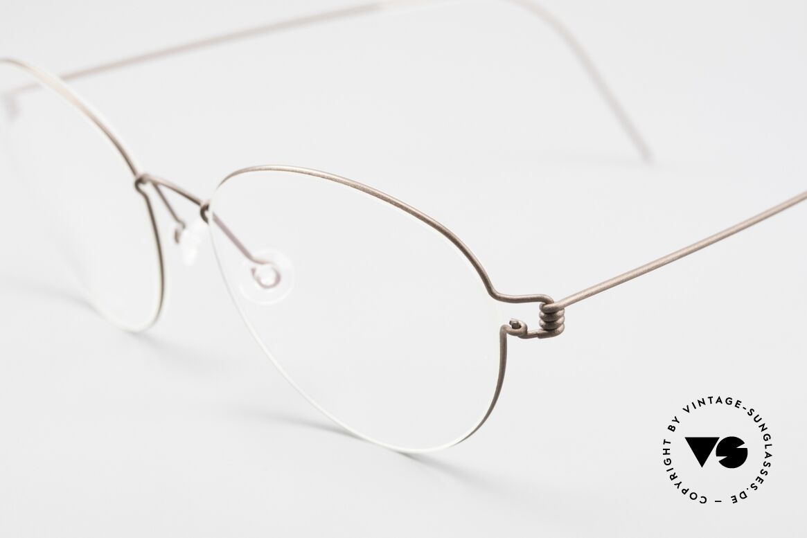 Lindberg Moar Air Titan Rim Ladies Eyeglasses Panto Style, simply timeless, stylish & innovative: grade 'vintage', Made for Women