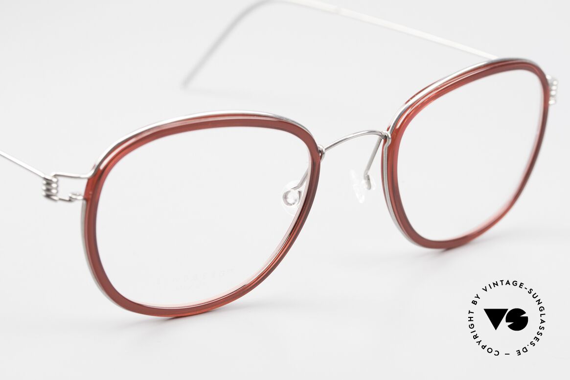 Lindberg Max Air Titan Rim Titan Frame For Women & Men, unworn, NOS, with original magnetic case by Lindberg, Made for Men and Women