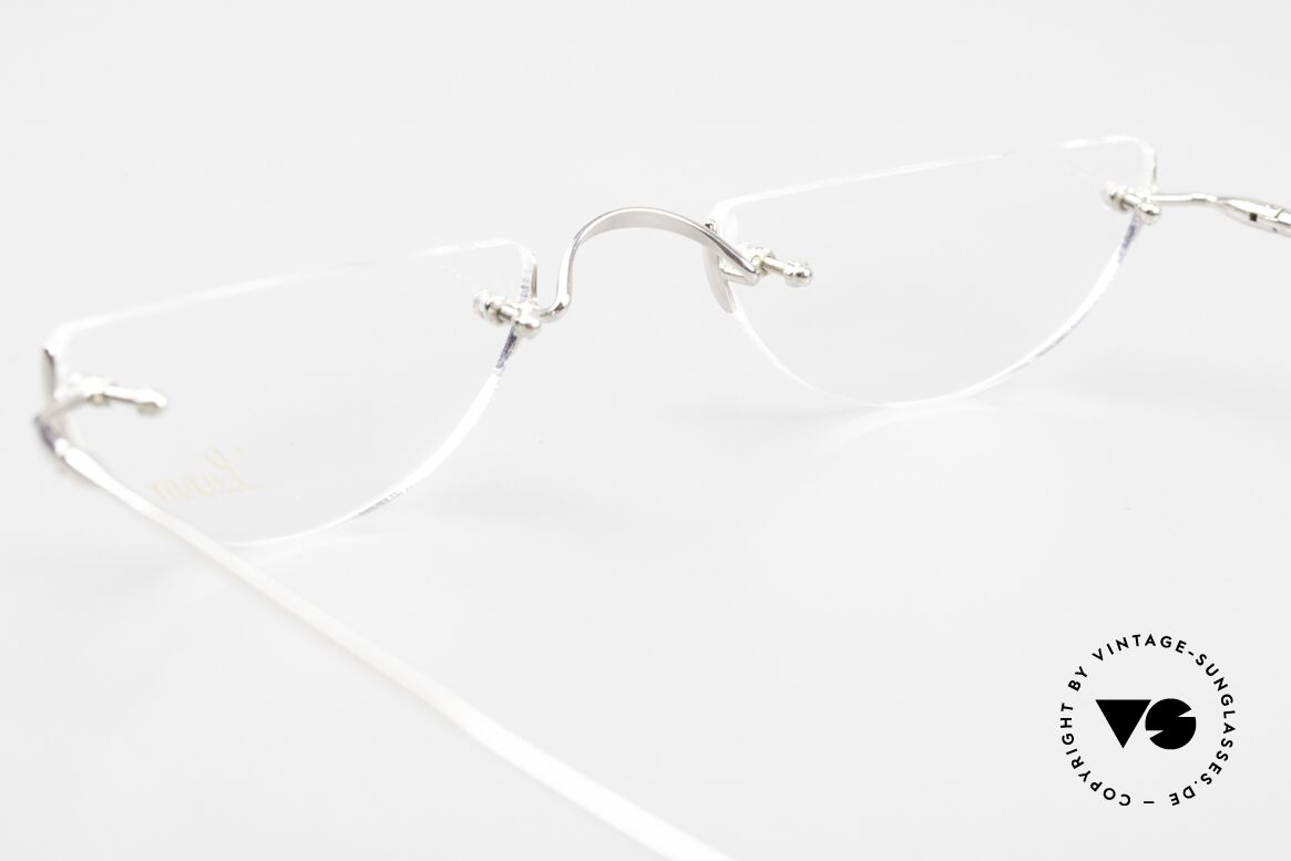 Lunor Hey 1 Classic Reading Rimless Reading Eyeglasses, Size: small, Made for Men and Women