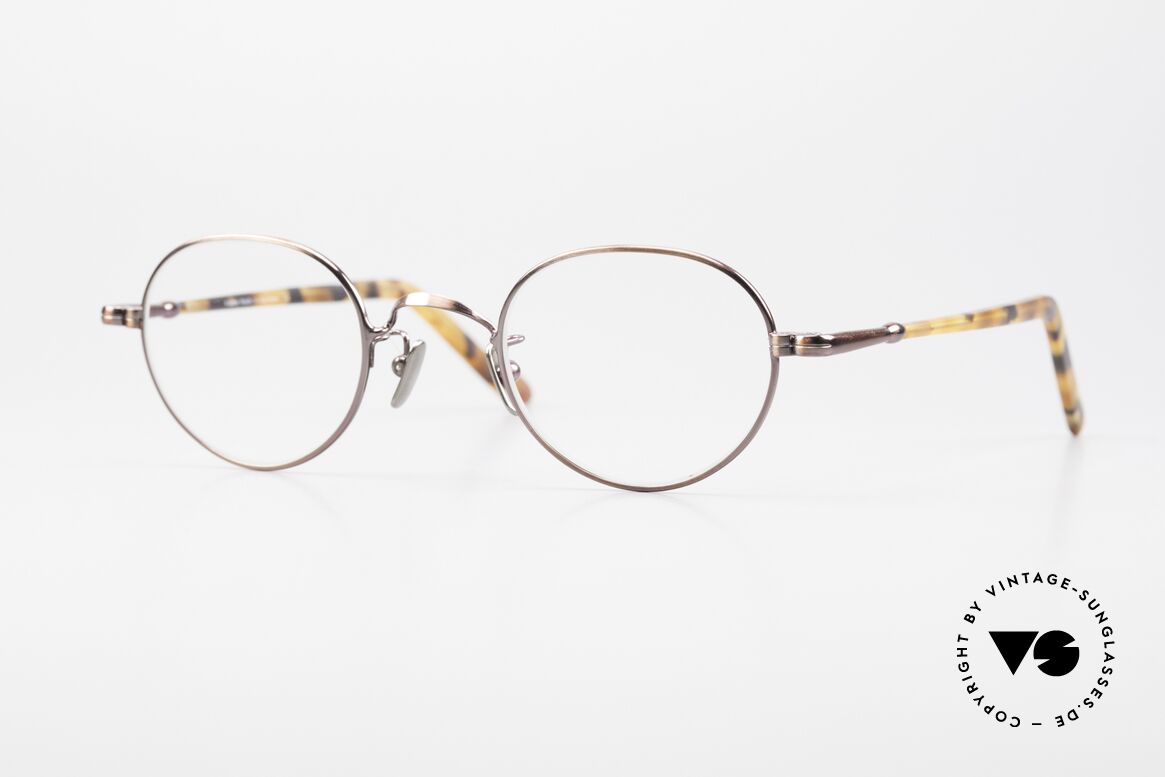 Lunor VA 108 Limited Edition Antique Bronze, old Lunor eyeglass-frame; very rare vintage eyeglasses, Made for Men and Women