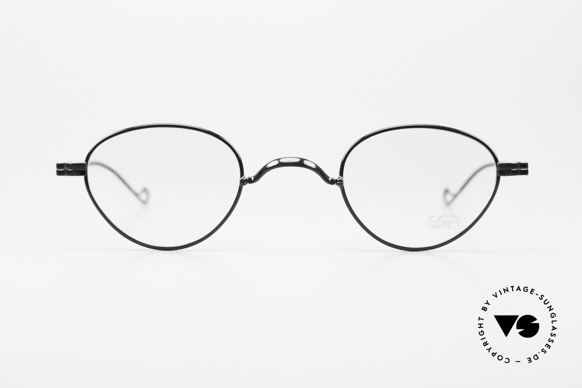 Lunor II 14 Rare Old Lunor Frame In Black, rare old vintage eyeglass-frame of the Lunor II Series, Made for Men and Women