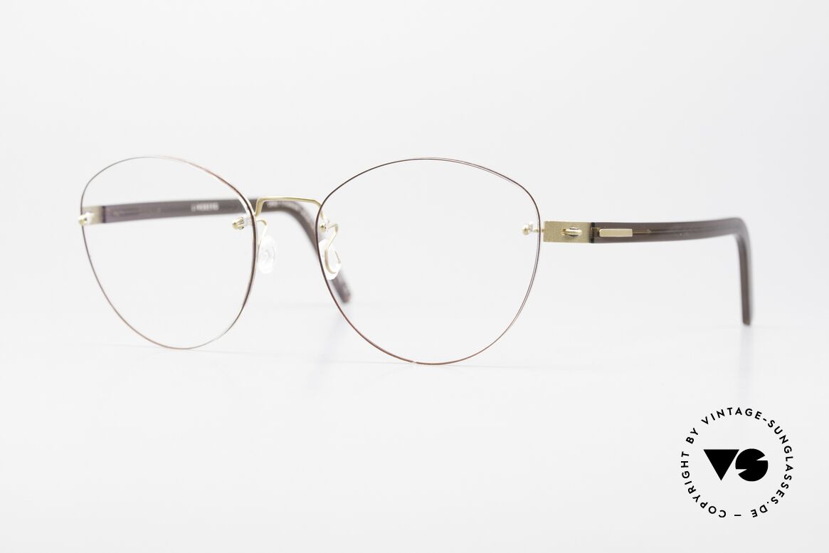 Lindberg 2303 Strip Titan Rimless Titanium Ladies Frame, beautiful women's eyeglasses, Strip Titanium Series, Made for Women