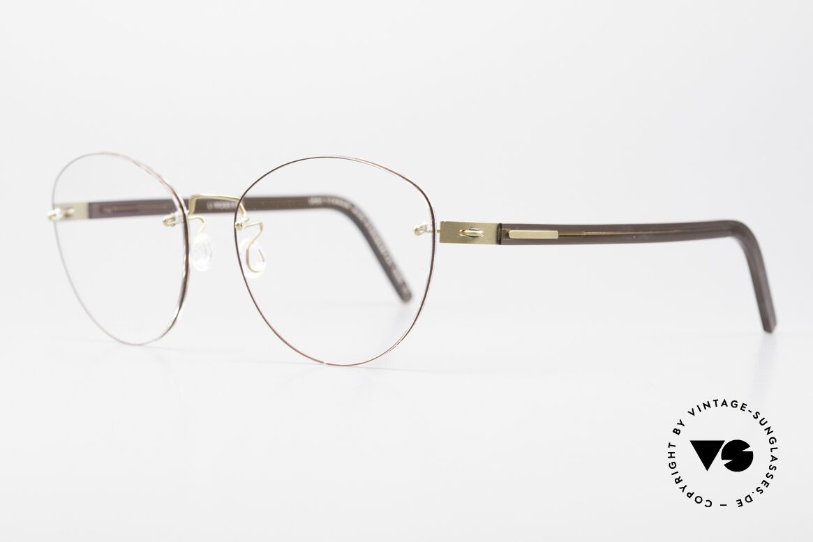 Lindberg 2303 Strip Titan Rimless Titanium Ladies Frame, simply timeless, stylish & innovative: grade 'vintage', Made for Women
