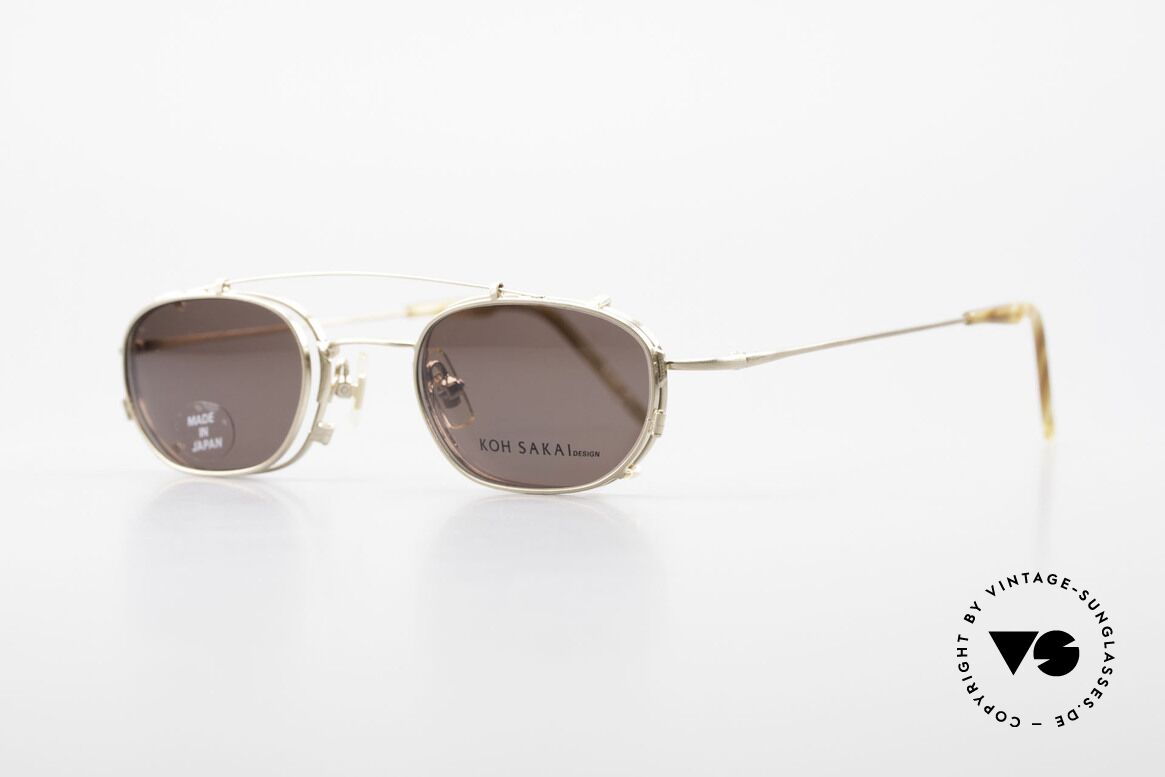 Koh Sakai KS9716 Clip On Frame Ladies & Gents, 1997 designed in Los Angeles; produced in Sabae (Japan), Made for Men and Women