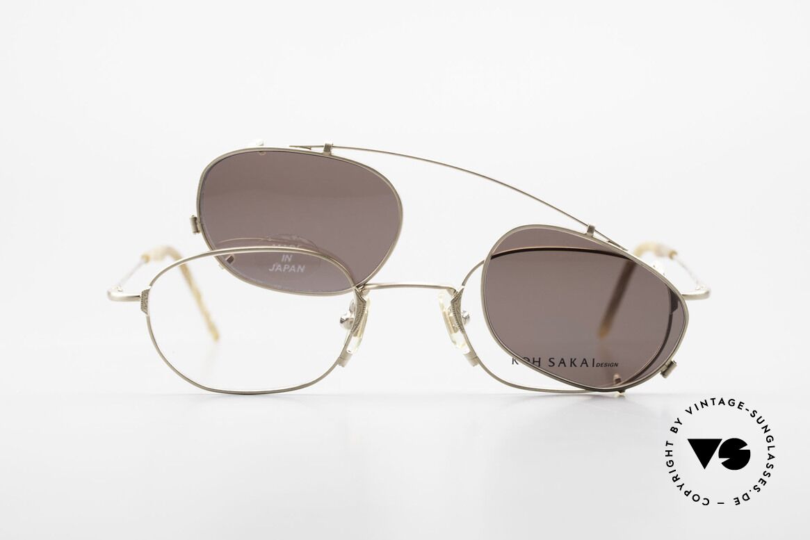Koh Sakai KS9716 Clip On Frame Ladies & Gents, Size: small, Made for Men and Women