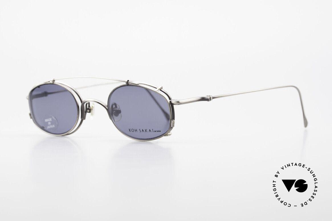 Koh Sakai KS9544 Clip On Frame Women And Men, 1997 designed in Los Angeles; produced in Sabae (Japan), Made for Men and Women