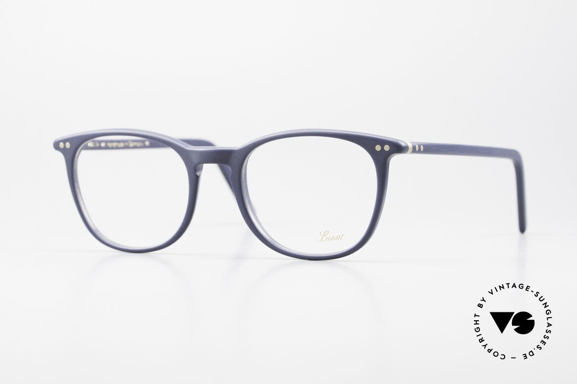 Lunor A5 234 A5 Collection Acetate Frame, eyeglass-frame of the Lunor A5 collection; true classic, Made for Men and Women