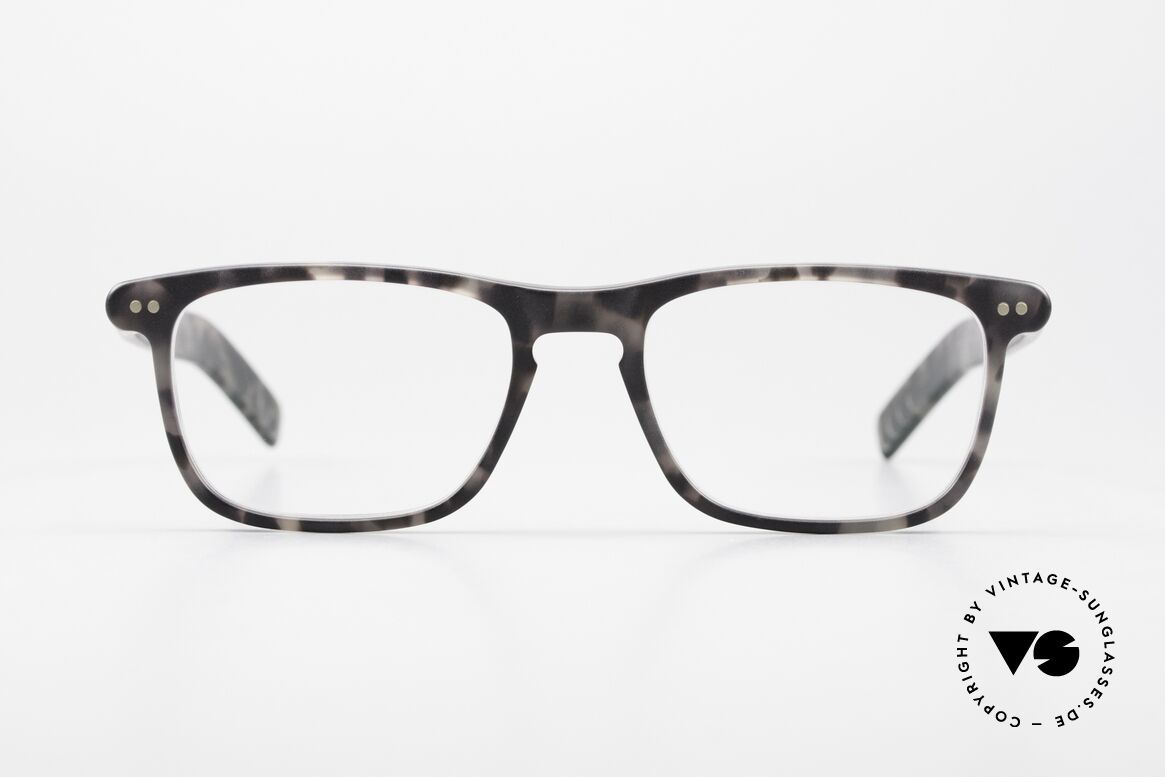 Lunor A6 250 Men's Eyeglasses Acetate, the "A" stands for 'acetate' (with precise riveted hinge), Made for Men