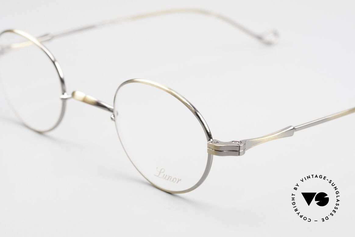 Lunor II 21 Metal Frame For Women & Men, precious & costly frame alloying in AG = ANTIQUE GOLD, Made for Men and Women