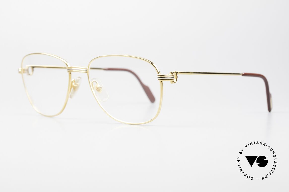 Cartier Courcelles Large 90's Luxury Vintage Specs, 22ct gold-plated (like all vintage Cartier ORIGINALS), Made for Men