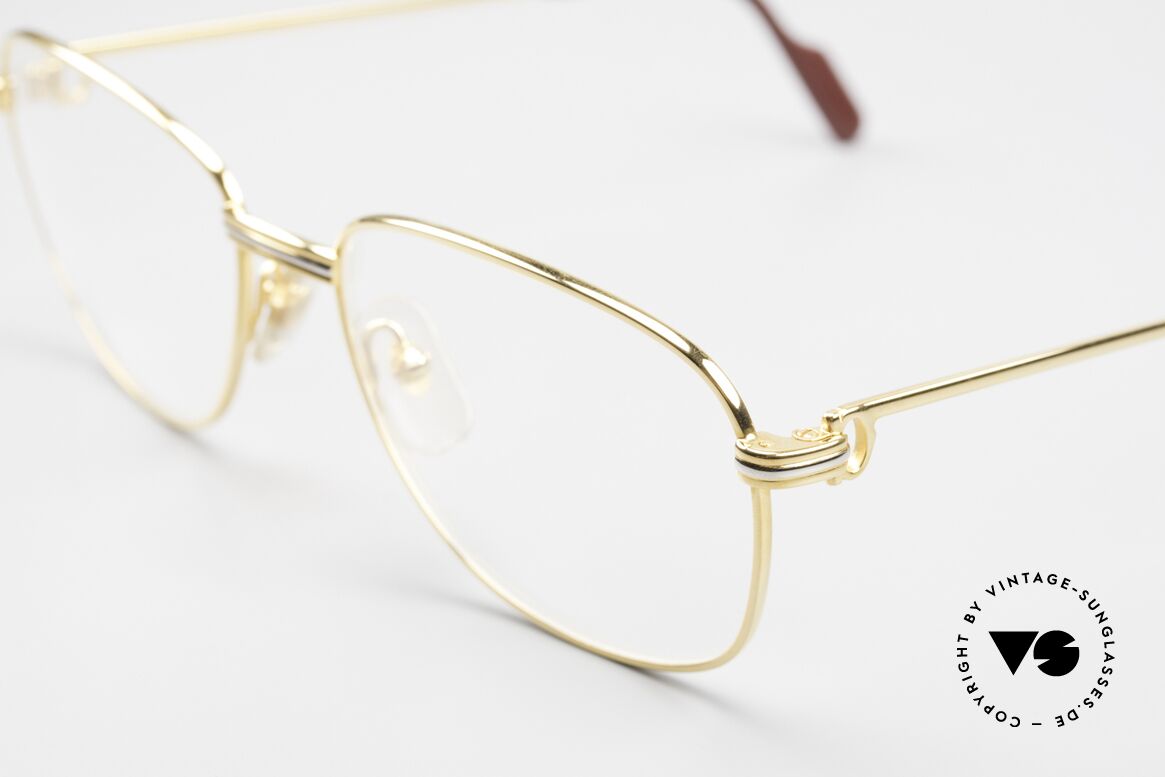 Cartier Courcelles Large 90's Luxury Vintage Specs, unworn with original packing (rare in this condition), Made for Men