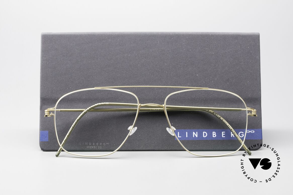 Lindberg Mikkel Air Titan Rim Men's Glasses Square Aviator, Size: large, Made for Men