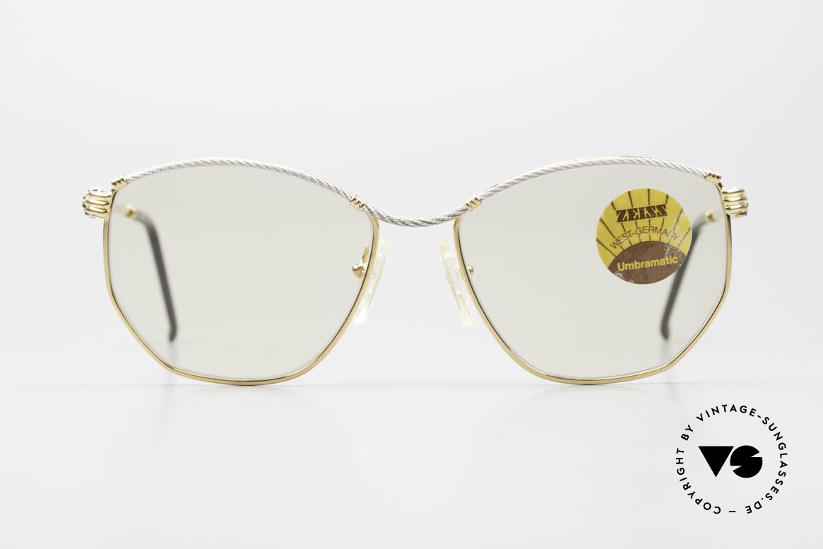 Fred Cythere With Zeiss Umbramatic Lenses, lovely vintage 90's Fred luxury sunglasses for ladies, Made for Women