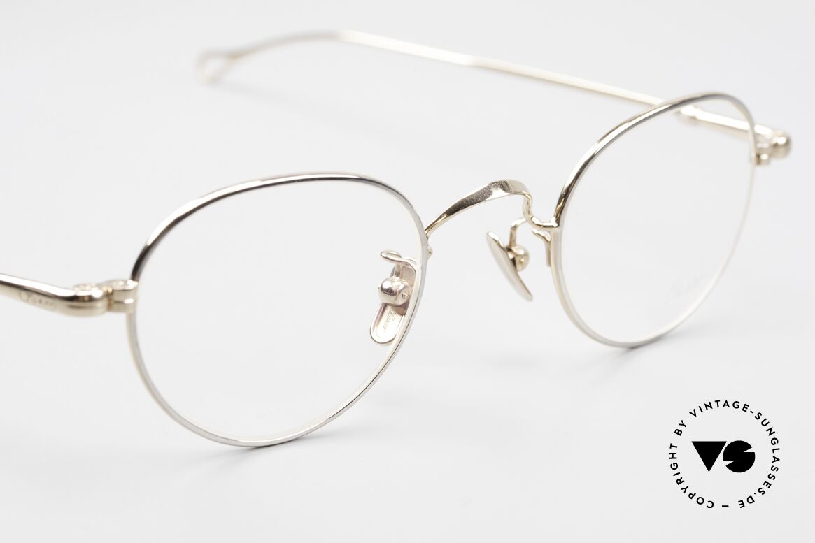 Lunor V 107 Round Panto Frame Bicolor BC, top-notch craftsmanship & timeless PANTO frame design, Made for Men and Women