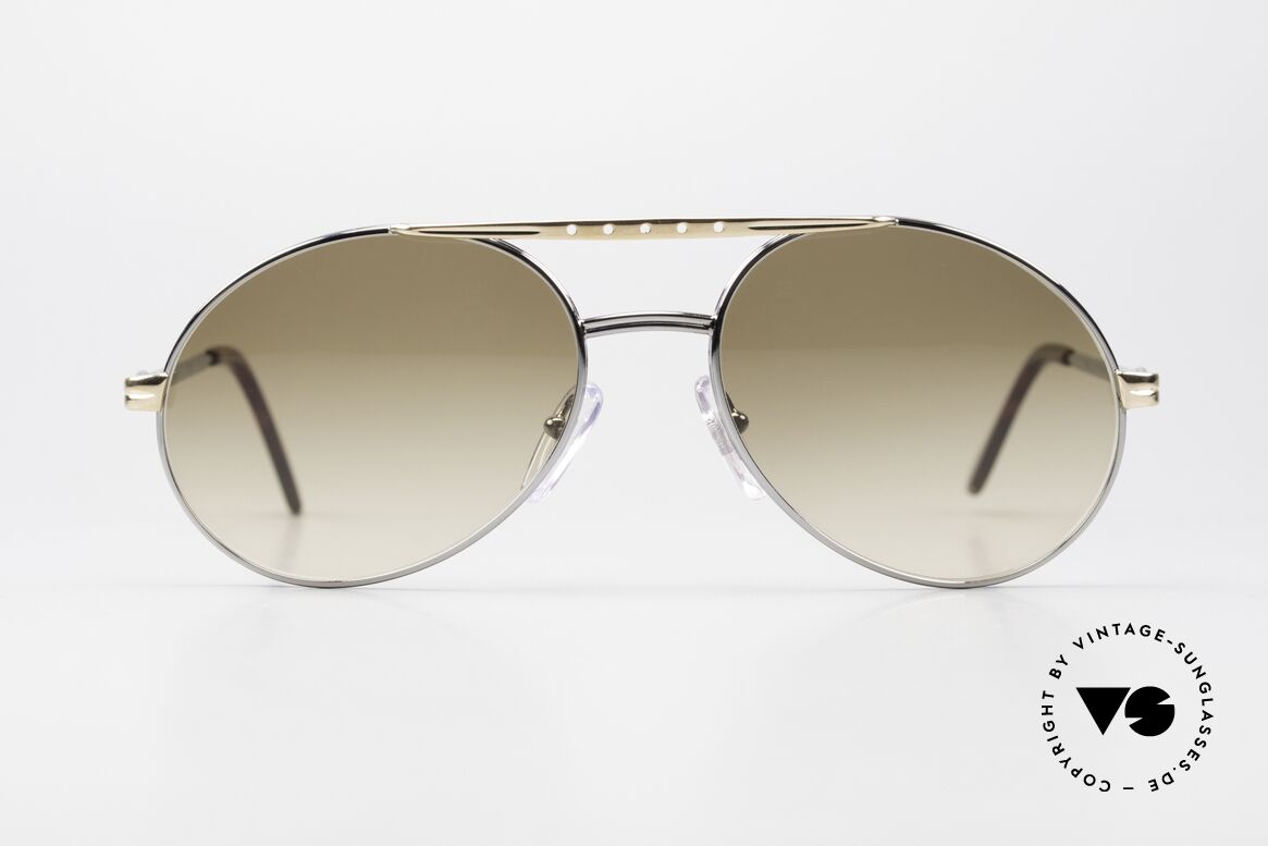 Bugatti 02926 Men's Sunglasses 1980's Large, very elegant Bugatti men's 80's designer sunglasses, Made for Men