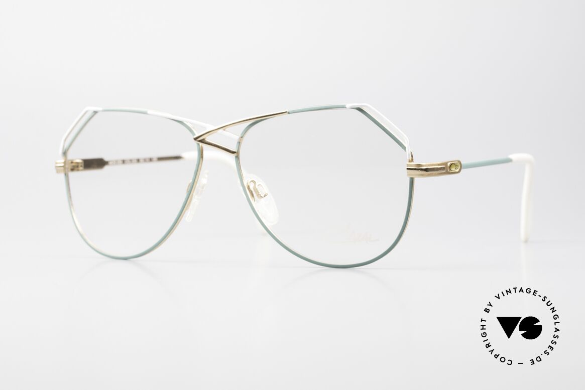 Cazal 229 West Germany Vintage Brille, amazing CAZAL designer specs from the late 80's, Made for Women