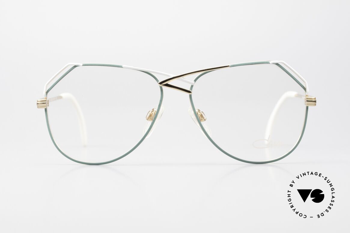 Cazal 229 West Germany Vintage Brille, with artistic tangled bridge ('W.Germany' quality), Made for Women