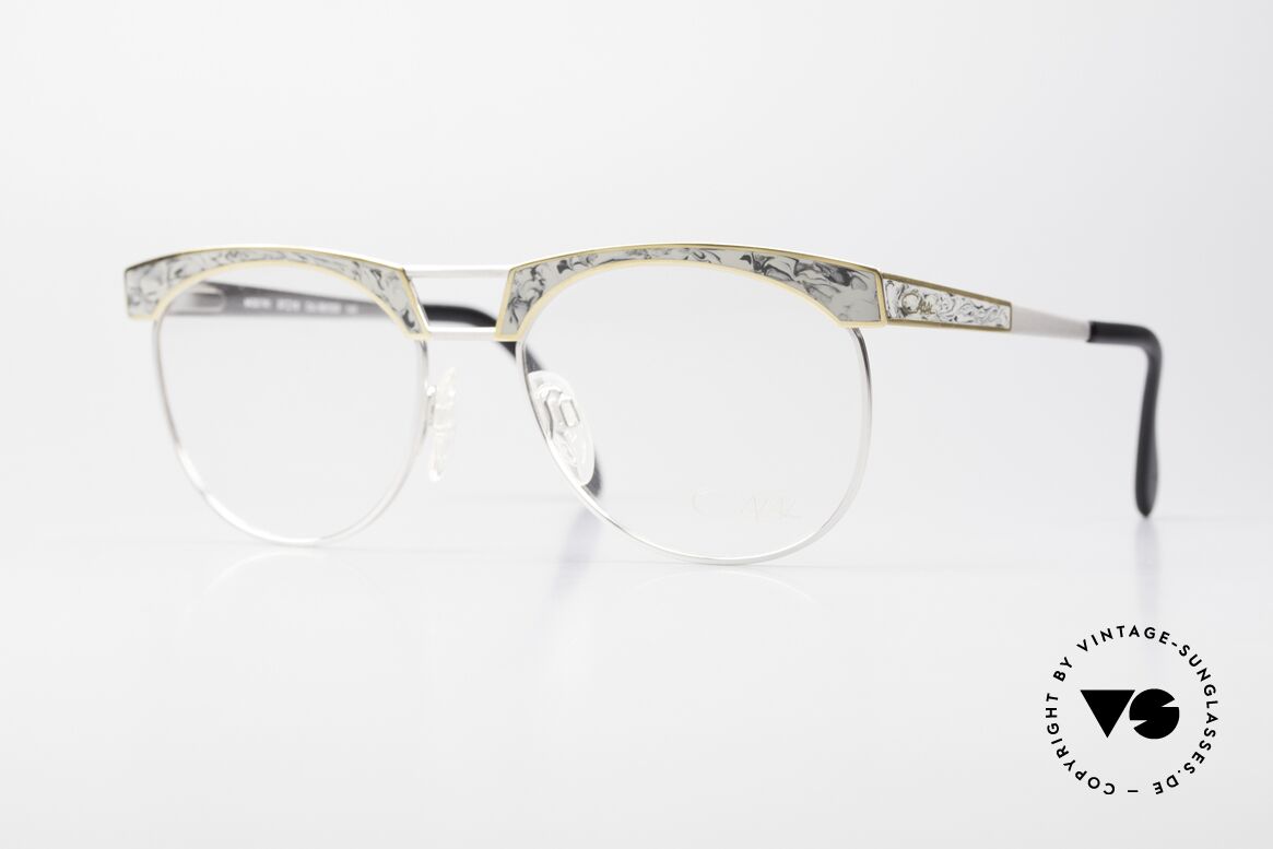 Cazal 741 Panto Glasses By Cari Zalloni, luxury designer eyeglass-frame from the early 1990's, Made for Men
