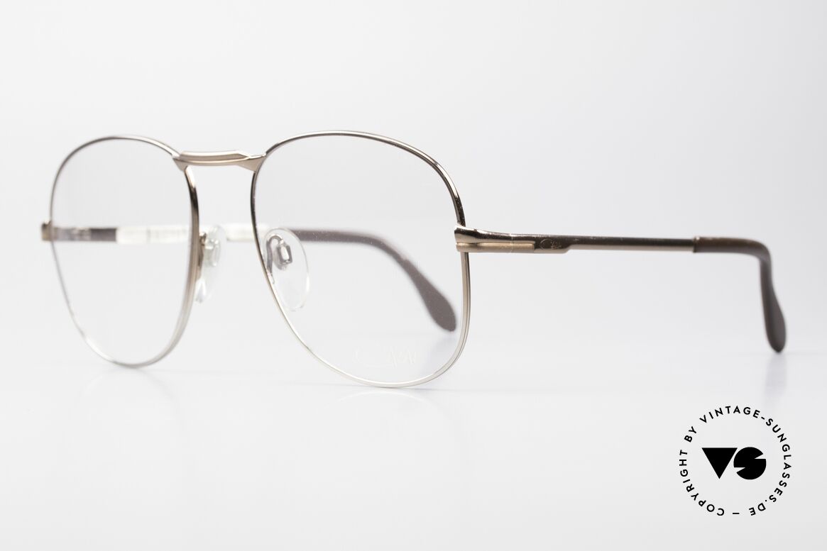 Cazal 707 80's Frame Collector's Glasses, models 701-706 still have the 'Frame Germany' engraving, Made for Men