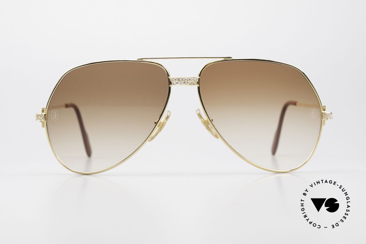 Cartier Grand Pavage Jewel Sunglasses Solid Gold, would be very nice with Paul Newmans Rolex Daytona ;-), Made for Men