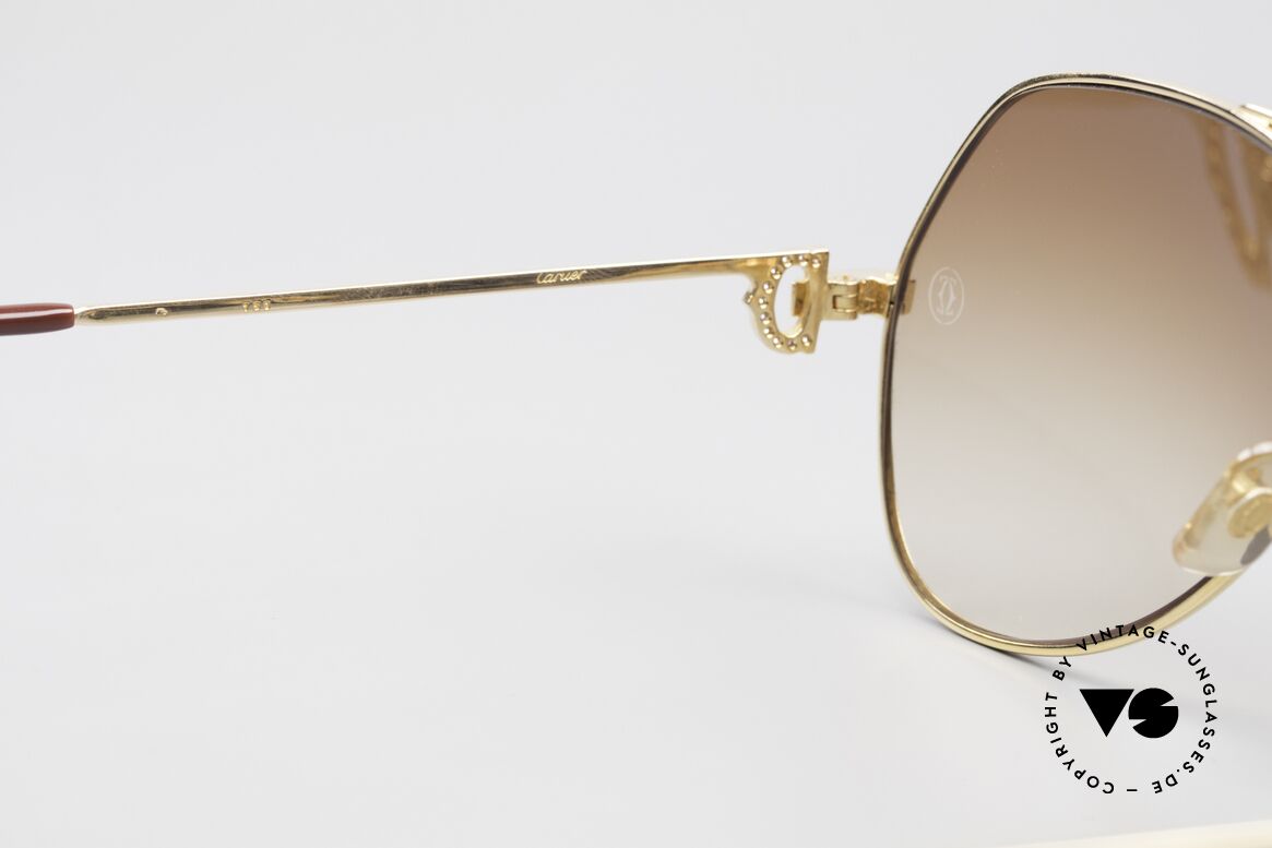 Cartier Grand Pavage Jewel Sunglasses Solid Gold, this one-time luxury Cartier model is !!NOT FOR SALE!!, Made for Men