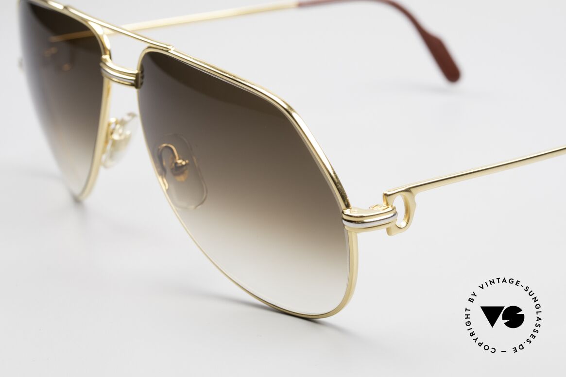 Cartier Vendome LC - L Rare Luxury Sunglasses 1980's, unworn, new old stock (NOS), with full original packing, Made for Men