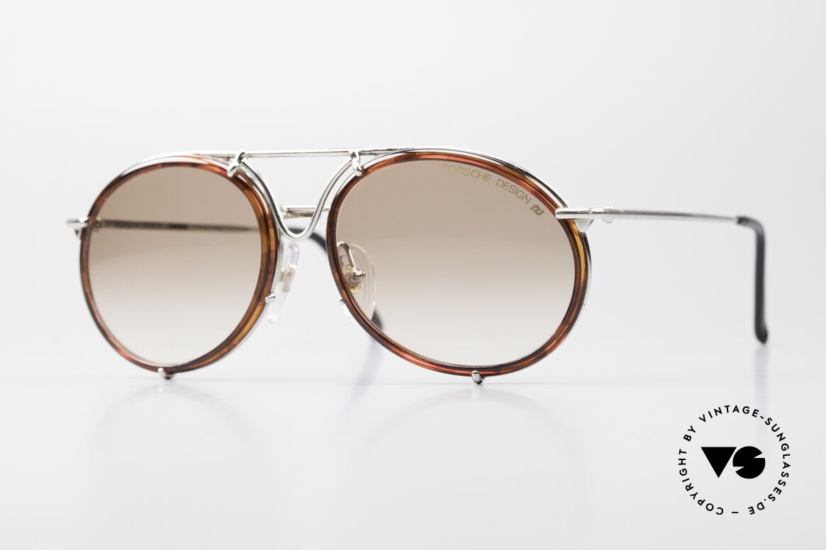 Porsche 5661 Classic 90's Shades Round, sporty but classic vintage shades by Porsche Carrera, Made for Men and Women