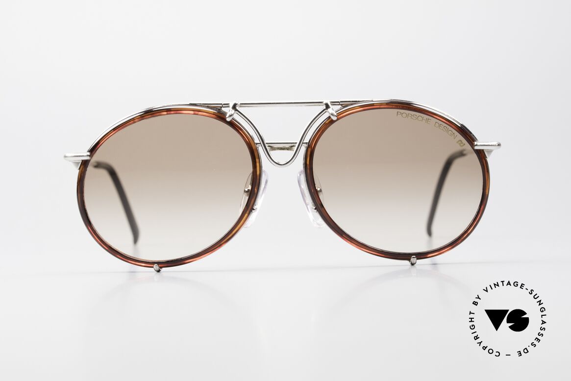 Porsche 5661 Classic 90's Shades Round, round model 5661 in SMALL size 52-16, 135 (unisex), Made for Men and Women