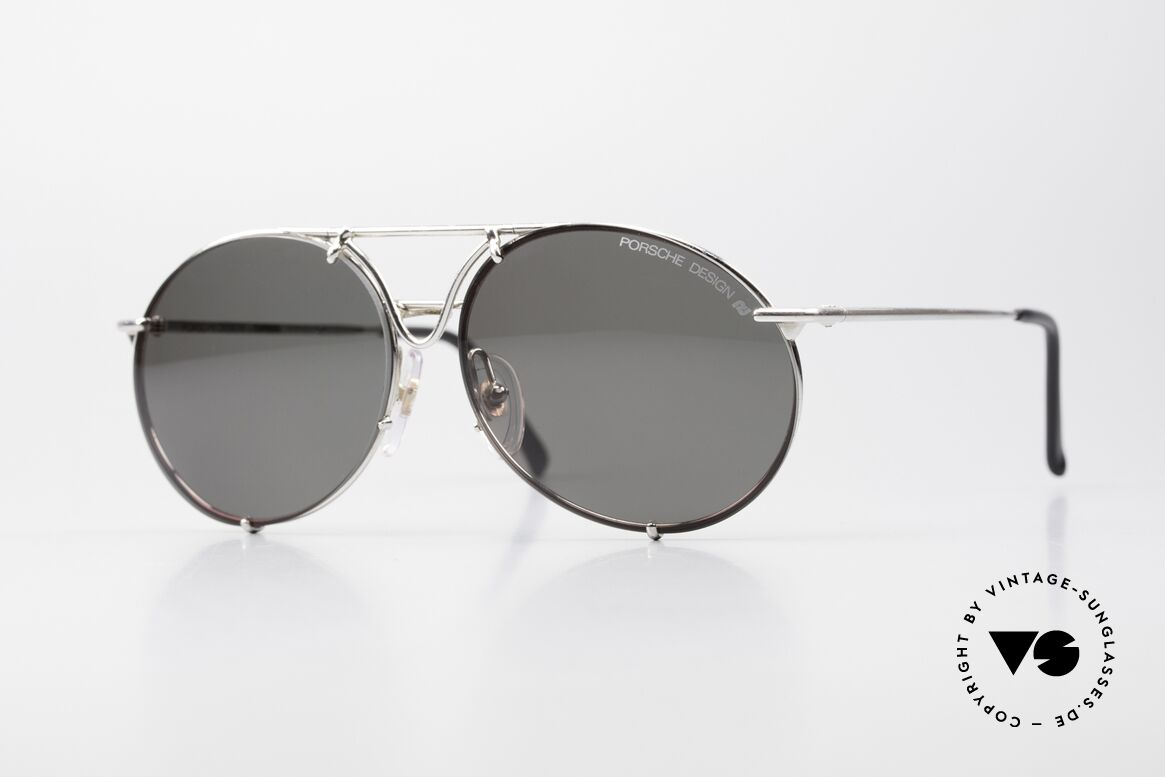 Porsche 5661 Classic 90's Shades Round, Size: medium, Made for Men and Women