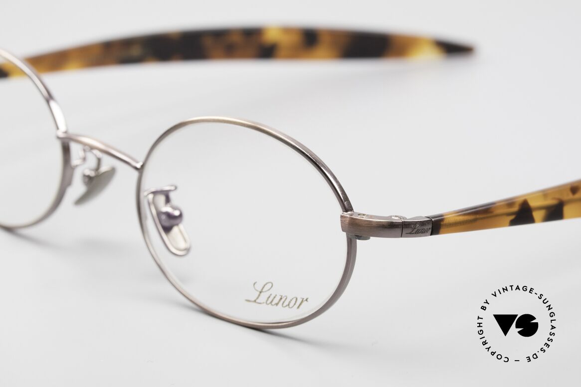Lunor Cigar 532 AC Antique Copper Eyeglasses Oval, unworn RARITY (for all lovers of quality) from app. 2009, Made for Men and Women
