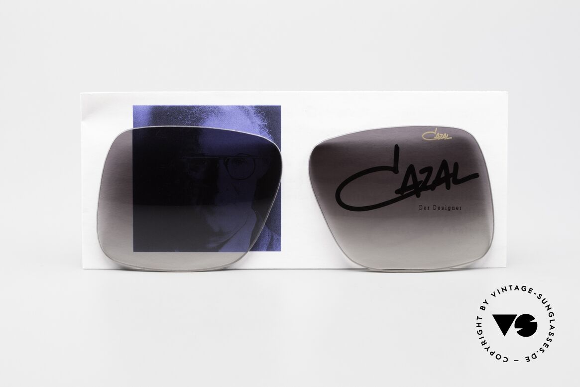 Cazal 607 Lens Sun Lenses Cari Zalloni Booklet, but could be glazed into the 80's Cazal 607 as well, Made for Men
