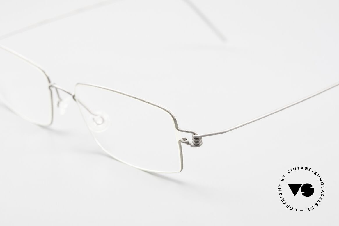 Lindberg Flemming Air Titan Rim Square Titanium Frame Unisex, extremely strong, resilient and flexible (and 3g only!), Made for Men and Women