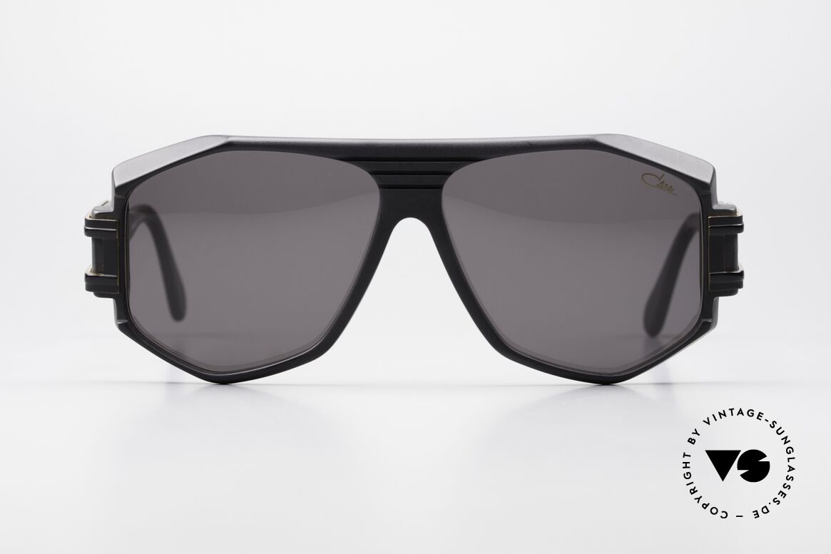 Cazal 163 Legends Sunglasses Hip Hop, Cazal 163 sunglasses, col 301 matte black, size 59/12, Made for Men