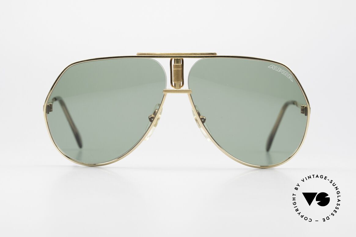Alpina CM4 Quattro West Germany 80's Sunglasses, ultra-RARE sunglasses by ALPINA from 1988, Made for Men