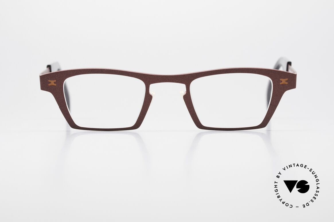 Theo Belgium Fourteen Women Glasses & Men Glasses, striking square designer specs by Theo Belgium, Made for Men and Women