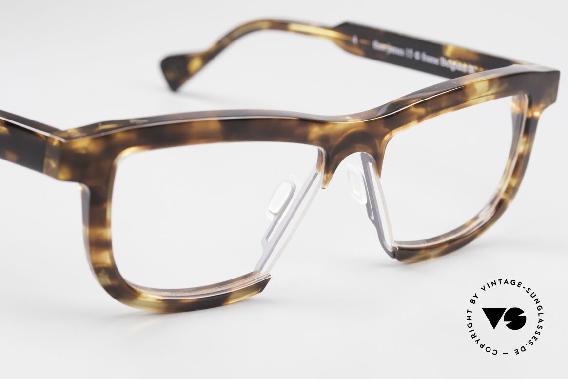 Theo Belgium James Extraordinary Designer Glasses, unworn; like all our vintage Theo design' specs, Made for Men and Women