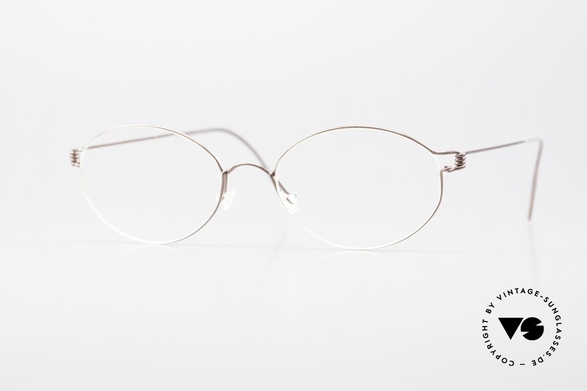Lindberg Fila Air Titan Rim Oval Titanium Frame Women, LINDBERG Air Titanium ladies glasses in size 50-18, Made for Women
