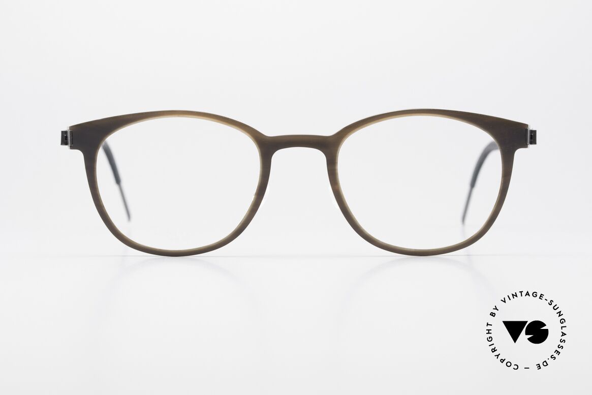 Lindberg Horn 1818 Buffalo Horn Titanium Frame, LINDBERG 1818 Horn/Titanium eyeglasses, size 50-21, Made for Men