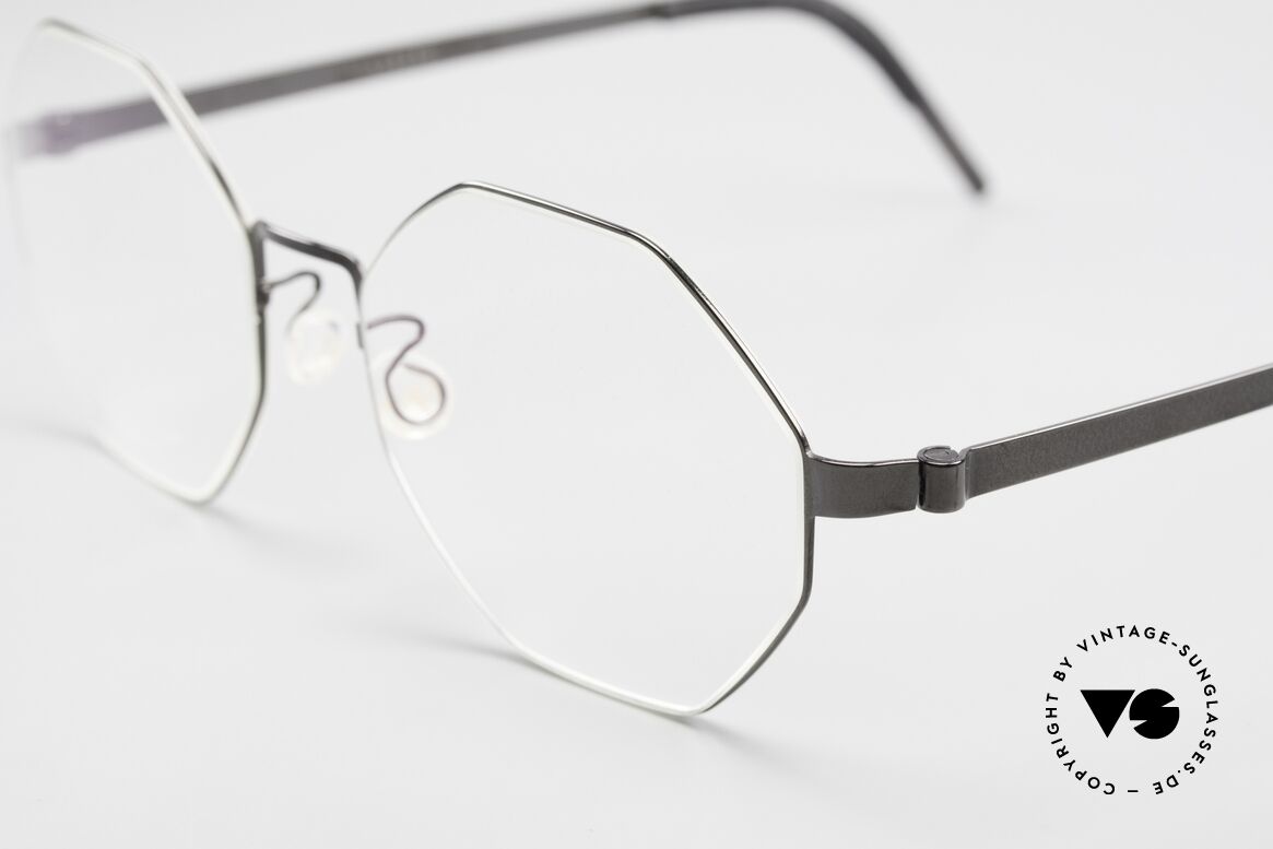 Lindberg 9609 Strip Titanium Women's Men's Glasses Octag, stylish women's glasses and men's eyeglasses likewise, Made for Men and Women