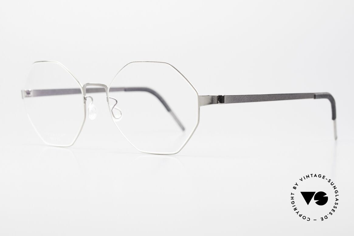 Lindberg 9609 Strip Titanium Octagonal Frame Ladies & Gents, light as a feather but extremely stable & very durable, Made for Men and Women