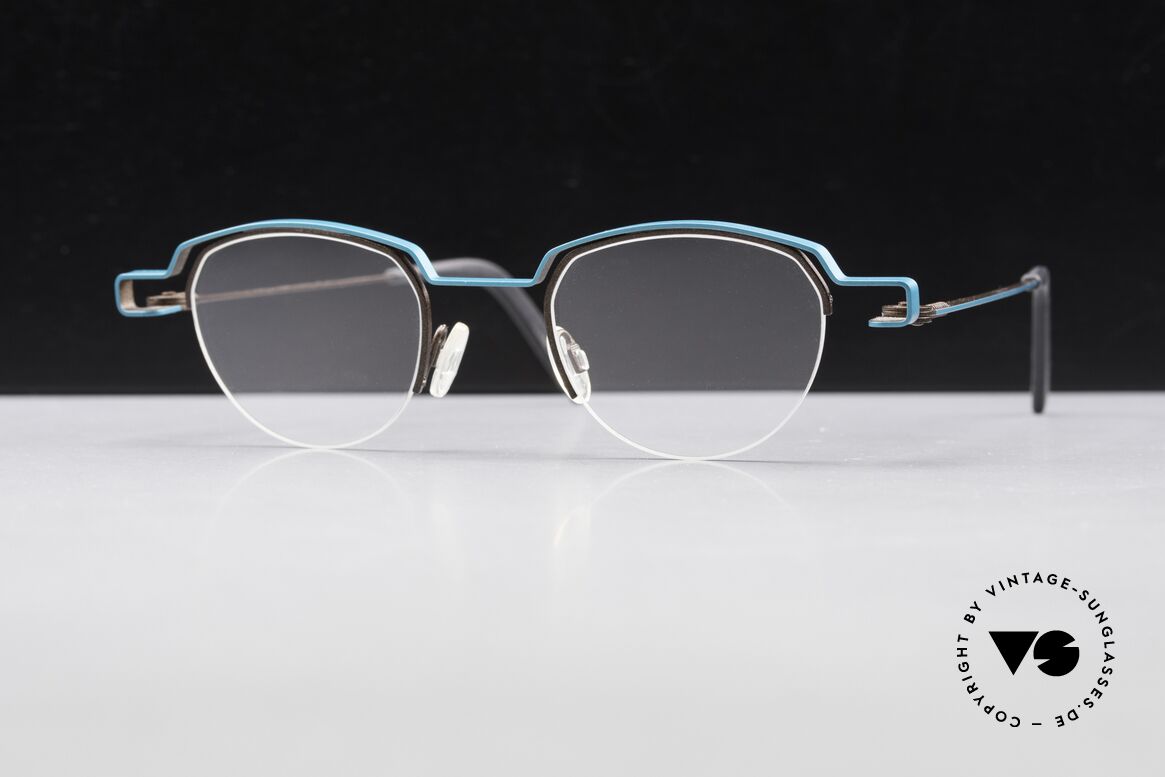 Theo Belgium Puree Nylor Panto Frame Semi Rimless, Theo Belgium glasses, panto model: Puree, color 231, Made for Men and Women