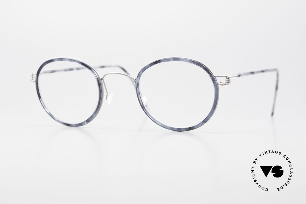 Lindberg Lex Air Titan Rim Panto Glasses Women Men Titan, Panto glasses of the LINDBERG Air Titanium collection, Made for Men and Women