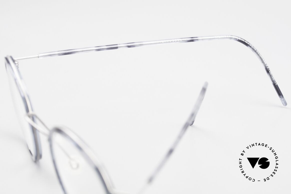 Lindberg Lex Air Titan Rim Panto Glasses Women Men Titan, Size: medium, Made for Men and Women