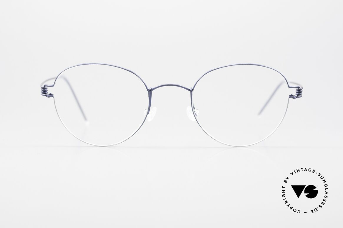 Lindberg Bo Air Titan Rim Small Panto Glasses Titanium, small Panto glasses by LINDBERG Air Titanium Rim, Made for Men and Women