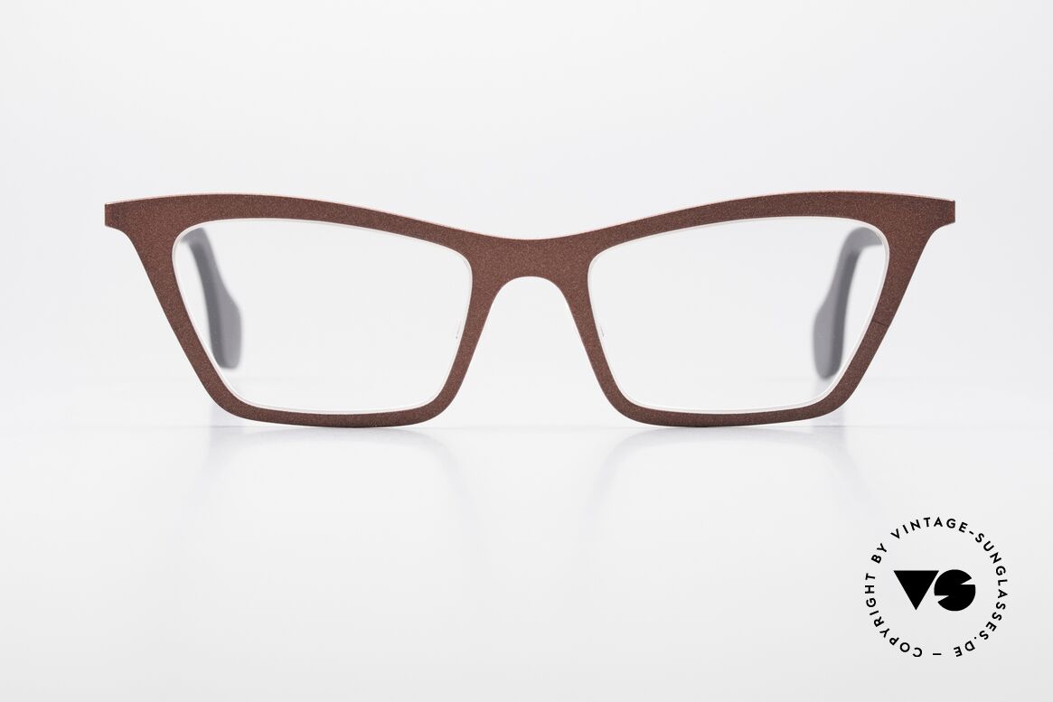 Theo Belgium Mille 26 Women Glasses Big Cateye Style, striking cat's eye ladies specs by Theo Belgium, Made for Women