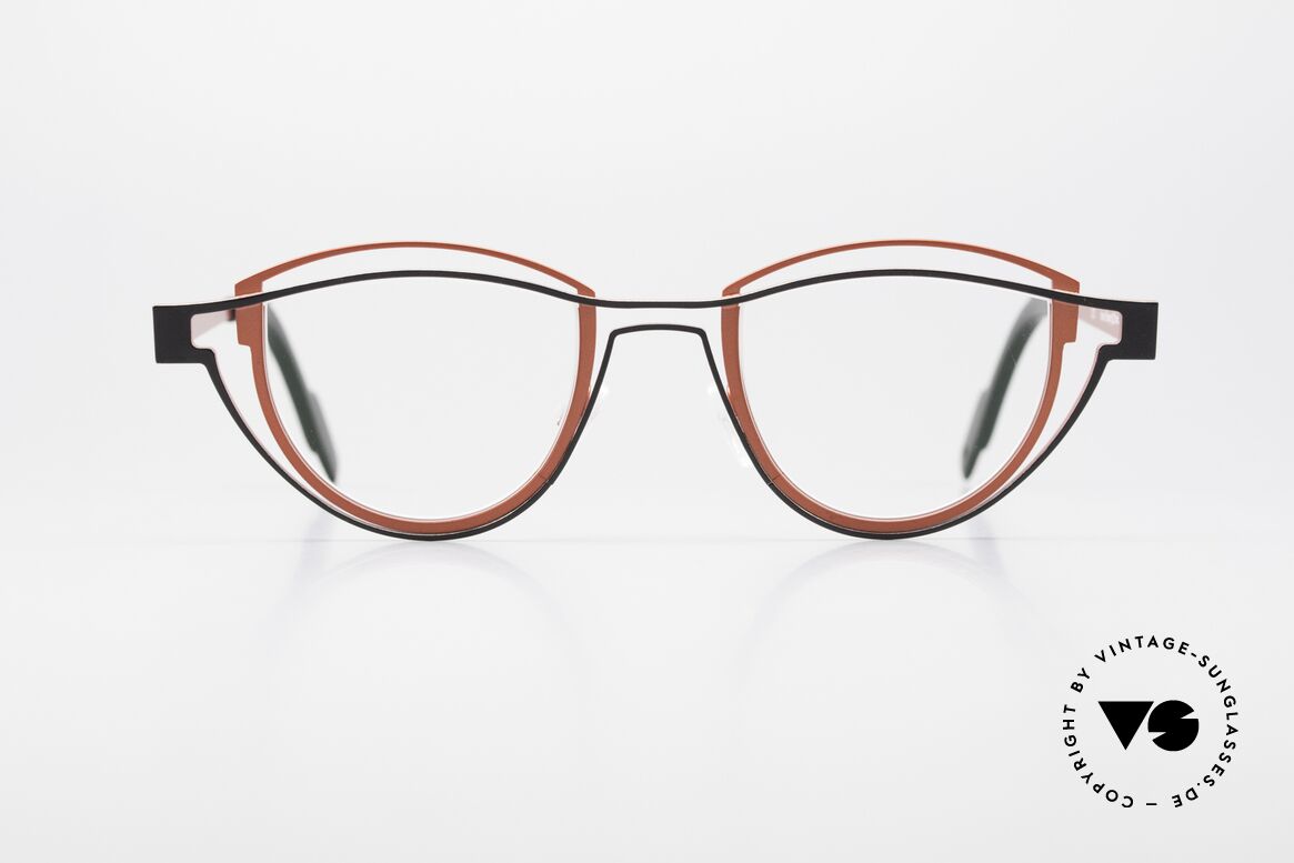 Theo Belgium Shape Women's Designer Glasses Panto, Theo Belgium women's glasses; 'Outlines' series, Made for Women