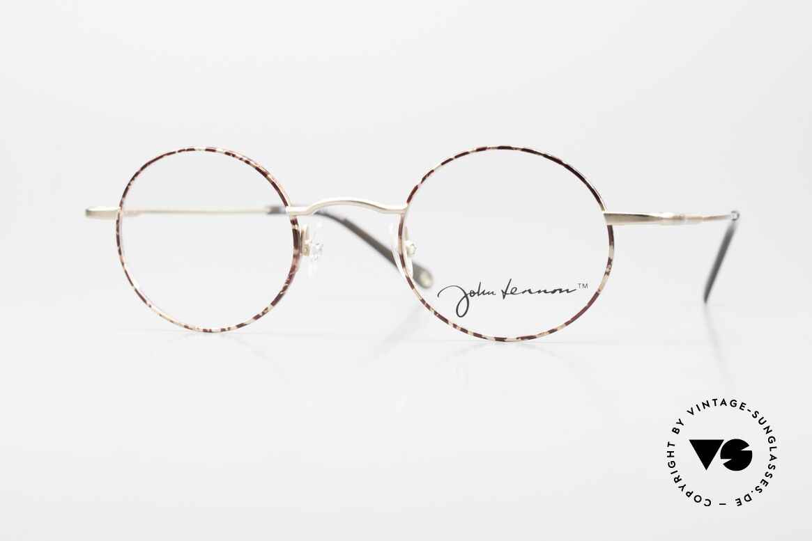 John Lennon JO01 Ladies Glasses Men's Frame Round, John Lennon glasses, model JO01, size 45/24, 135, Made for Men and Women